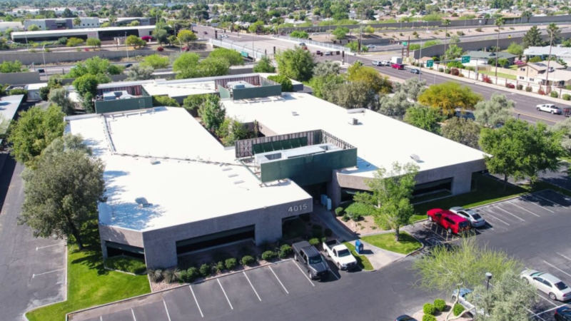 Photo of office building located on 3923–4041 S. McClintock Drive in Tempe, Arizona